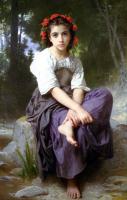 Bouguereau, William-Adolphe - At the Edge of the Brook
